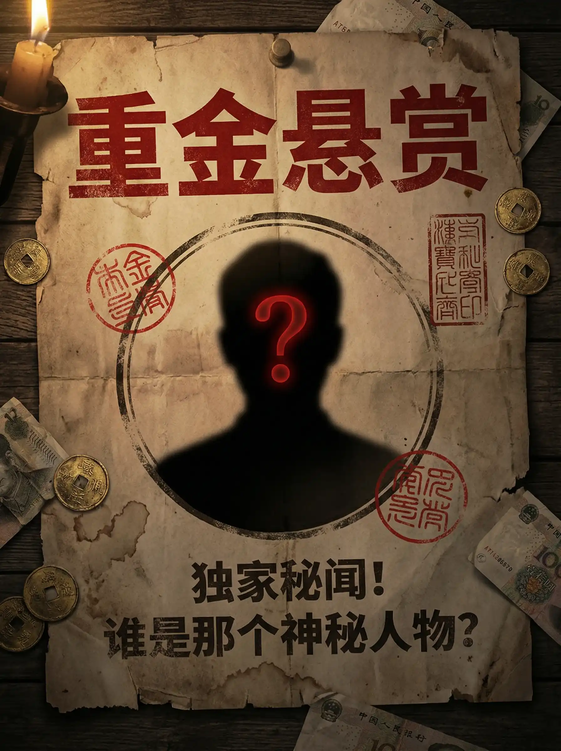 老汉玩儿熄 - 重金悬赏线索征集令